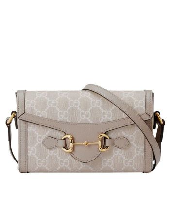 Gucci Horsebit 1955 Mini Bag 699296 Cream